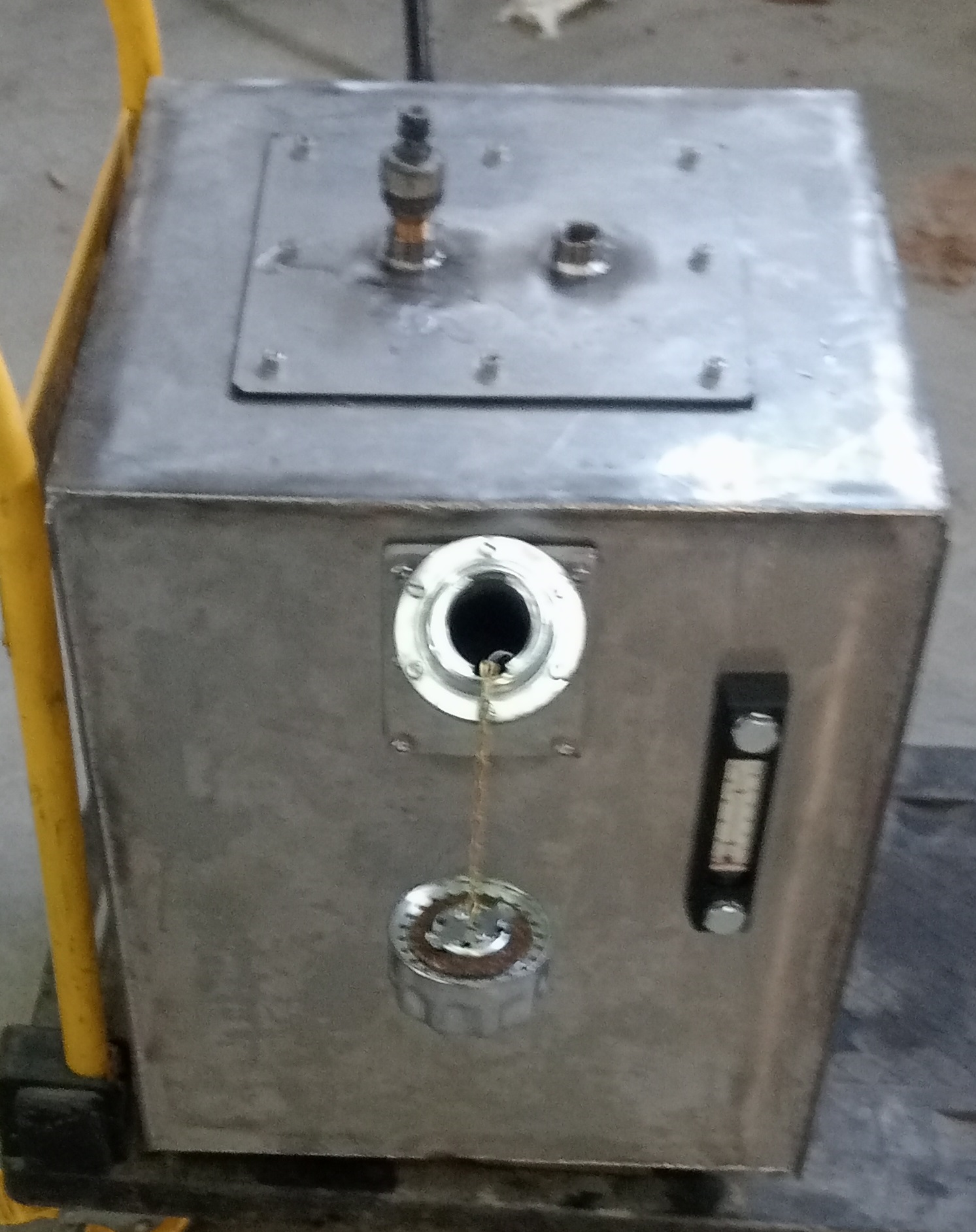 Deposito inox hidraulico para saltamontes Safeco (completo) (bajo pedido · entrega ~40 días) — referencia FR-00054